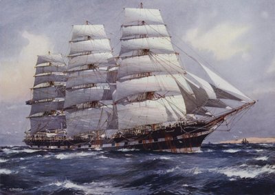 Passenger Sailing Ship MacQuarie by Jack after Spurling